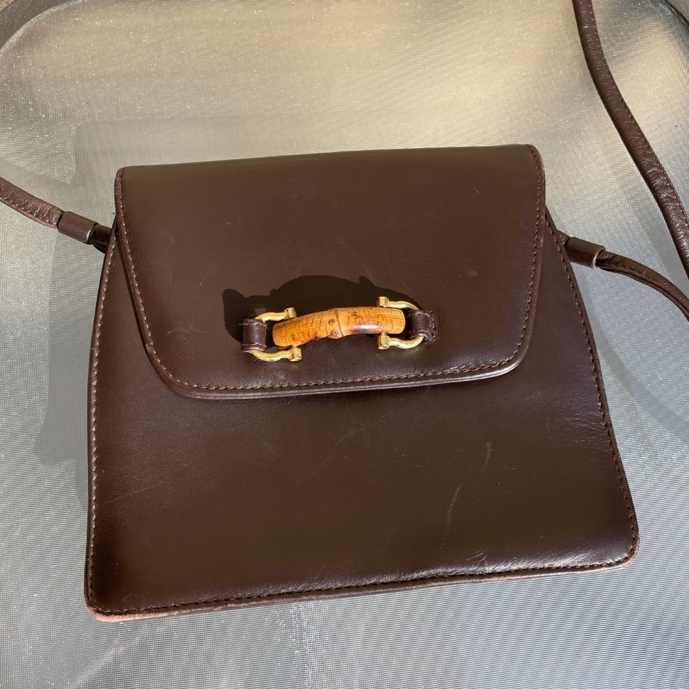 80's Vintage Ganson Leather Crossbody